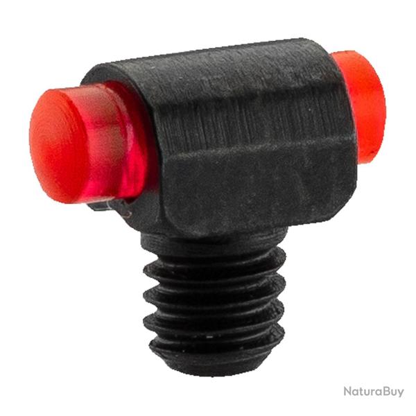 Guidon fluo micro rouge  visser 2,6 mm