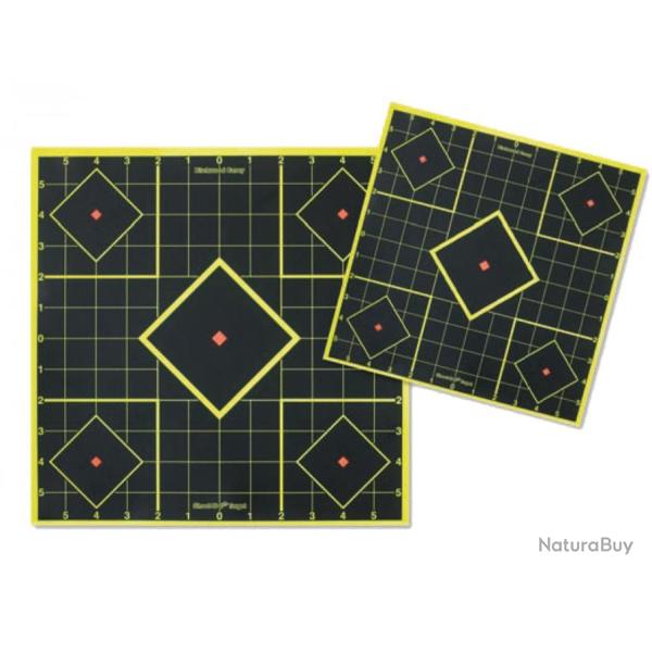 Cibles Shoot-N-C Sight-In 5 cibles + 36 pastilles - Birchwood Casey