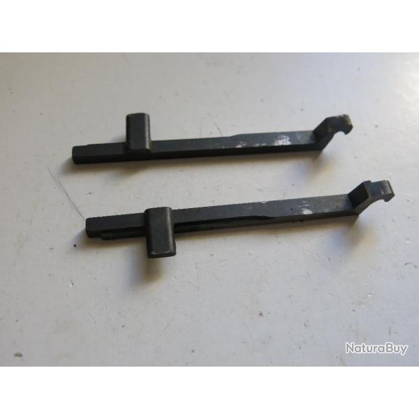 VENDU PAR CUIRASSIER11 PAIRE D'ARMEURS FUSIL SUPERPOSE ROYAL DOG (SAINT ETIENNE) CAL12