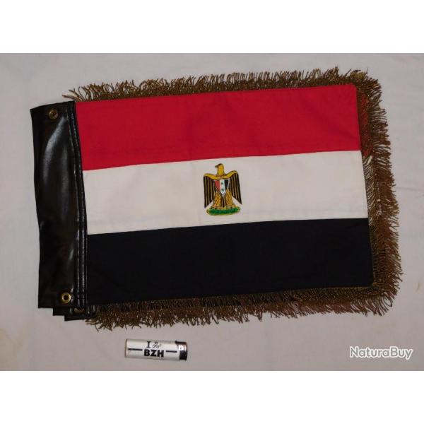 EGYPTE  : DRAPEAU FANION VOITURE DIPLOMATIQUE  #.1