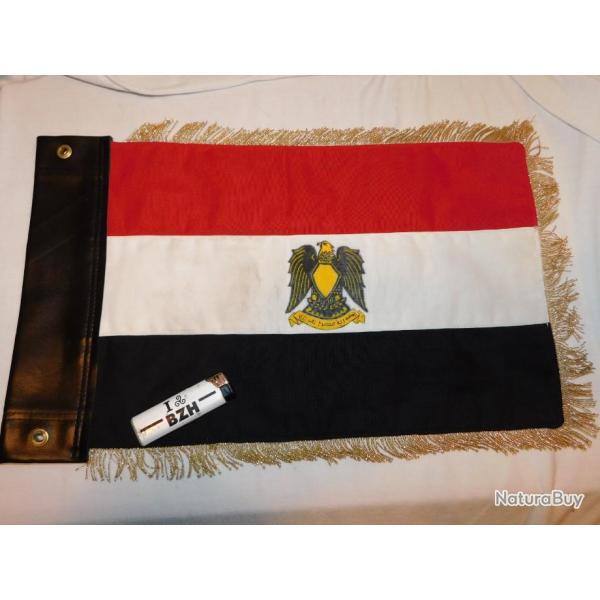 EGYPTE  : DRAPEAU FANION VOITURE DIPLOMATIQUE  #.3