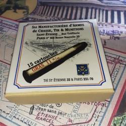 11 mm Gras: AU CHOIX; Reproduction boite munitions (vide) SE 8846337