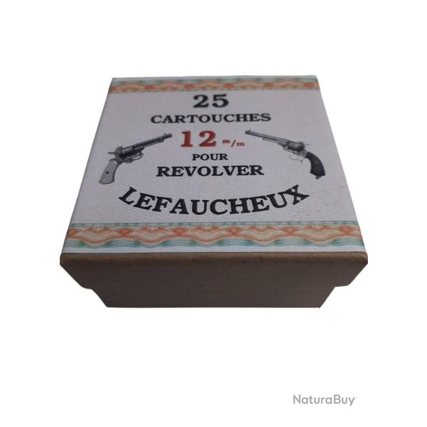 12 mm Broches ou 12mm LEFAUCHEUX: Reproduction boite cartouches (vide) LEFAUCHEUX 8846356