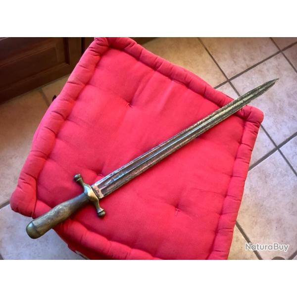 Dague ancienne de v�nerie, pas de prix de r�serve