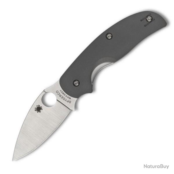 C123GPGY-couteau de poche Spyderco SAGE 1 Maxamet