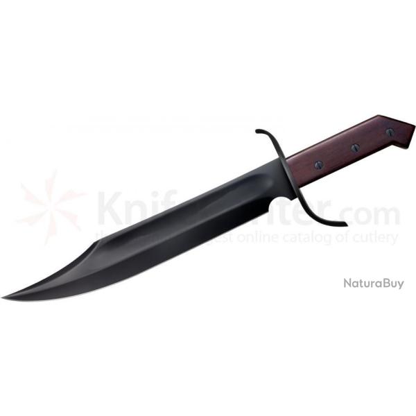 Couteau Cold Steel 1917 Frontier Bowie Lame Acier Carbone 1055 Manche Bois CS88CSAB