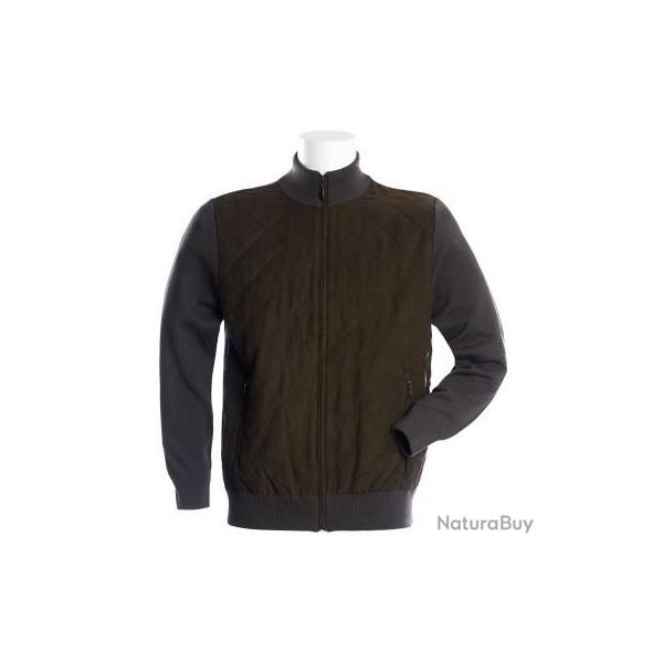 BLOUSON BI-MATIERES JUMFIL L Navy