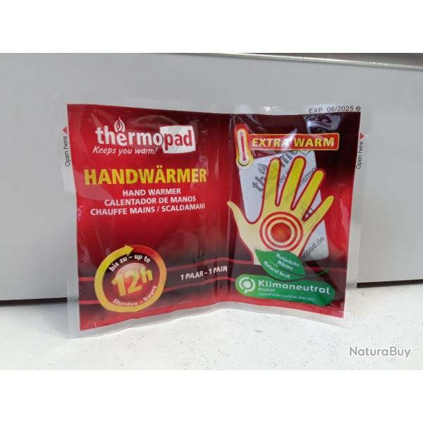 CHAUFFE MAINS THERMOPAD EXTRA WARM 12 HEURES