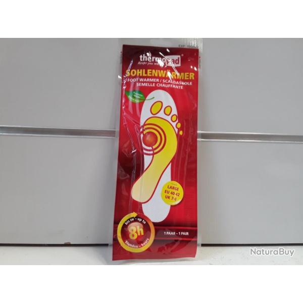 7953B SEMELLE CHAUFFANTE THERMOPAD SOHLENWARMER 8H TAILLE 40 a 42 NEUF