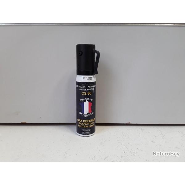 BOMBE SPECIAL ANTI AGRESSION CS80 A GAZ 25ML NEUF