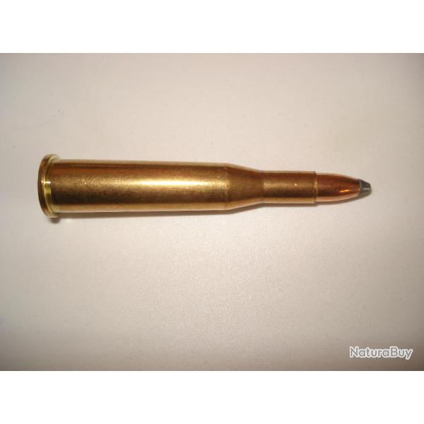une cartouche de 5,6x52r ogive demi blinde de marque sellier et bellot