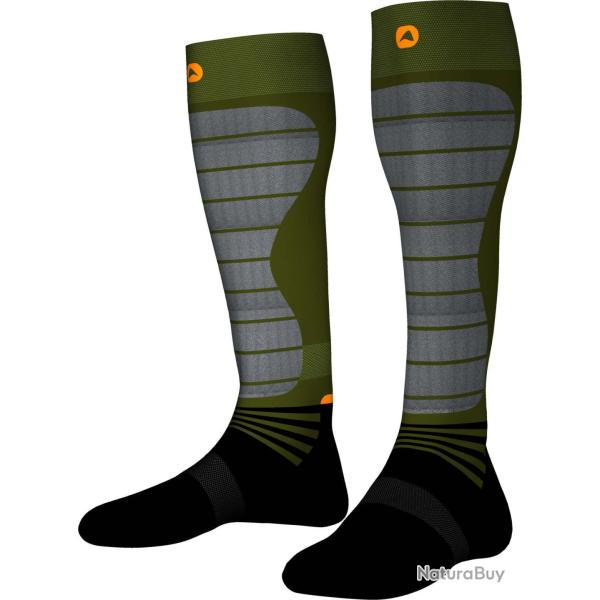 Chaussettes Monnet Hunting Expert kaki P 41.42