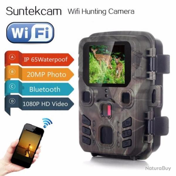 Camera de chasse wifi 24MP contr�lable par wifi et bluetooth