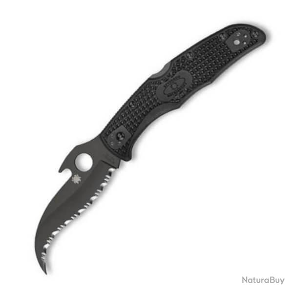 C12SBBK2W - Couteau pliant Spyderco Matriarch 2 wave