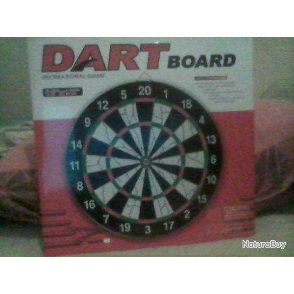 cible et 6 fl�ch�ttes acier