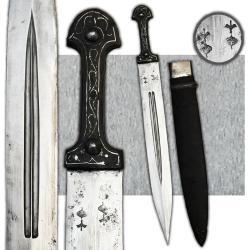 RARISSIME & MASSIF KINDJAL CAUCASIEN COSAQUE RUSSIE IMPÉRIALE NICOLAS II XIX ORIGINAL