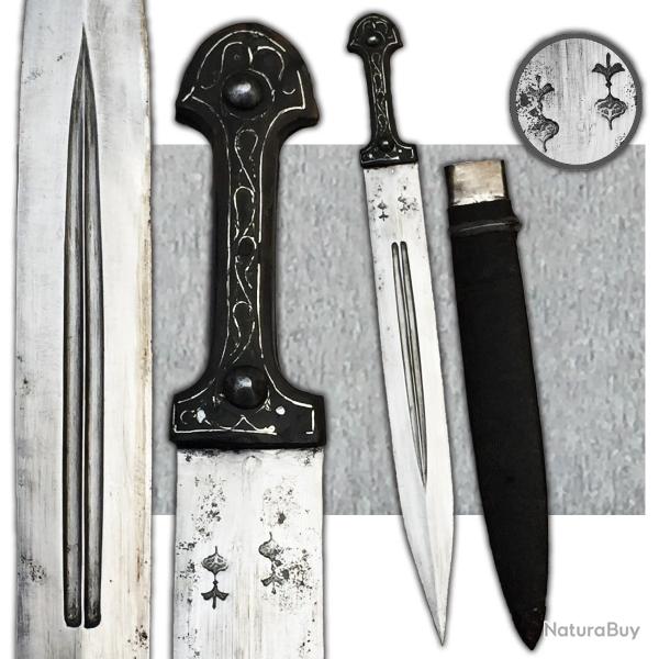 RARISSIME & MASSIF KINDJAL CAUCASIEN COSAQUE RUSSIE IMP�RIALE NICOLAS II XIX ORIGINAL