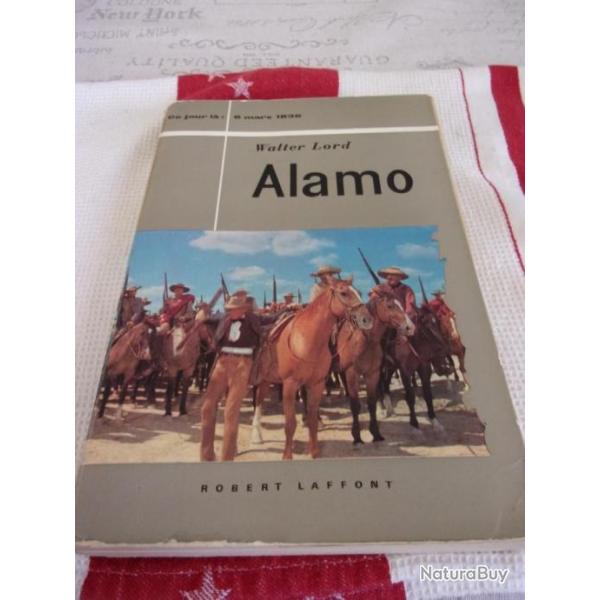 BAISSE DU PRIX ALAMO- CE JOUR LA :6 MARS 1936 -LIVRE SUR LA BATAILLE D'ALAMO -DAVID CROCKETT-