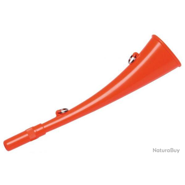 CORNE PLASTIQUE ROUGE FLUO 22 CM