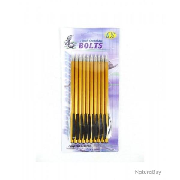 EK ARCHERY - LOT DE 10 TRAITS ALU POUR PISTOLET ARBALTE (4)