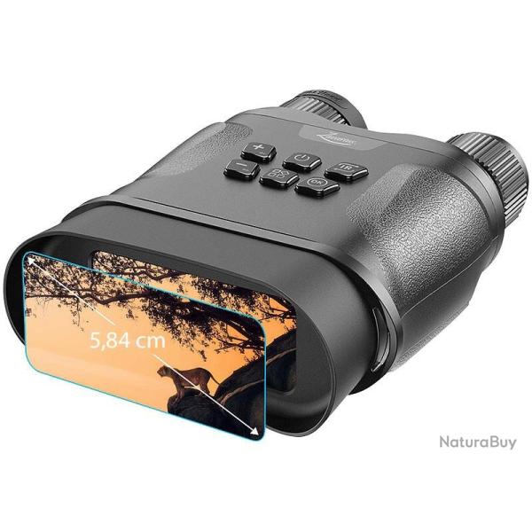 Jumelle de Vision Nocturne avec Camra Full HD Ecran LCD de Haute Qualit Sortie Video FRANCAIS