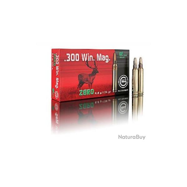 Munitions GECO cal.300 win mag z�ro 136gr 8.8g par 60