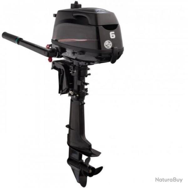 Moteur de bateau 4T mono cylindre 6CV 4.4kW - Fiable et puissant - Livraison rapide et gratuite