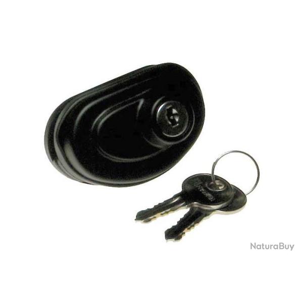 VERROU PONTET A 2 CL�S - NOIR