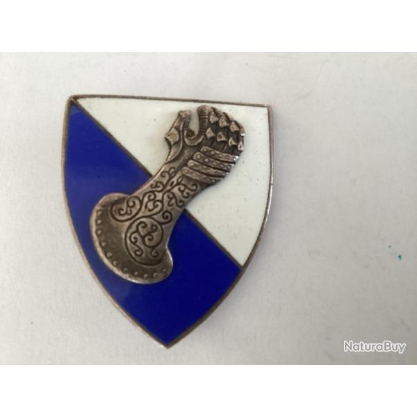 insigne mtallique de la 6me Division Blind