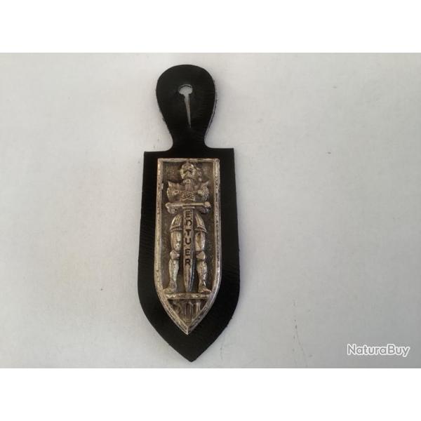 insigne mtallique du 501me Rgiment de Char de Combat (Drago H297)