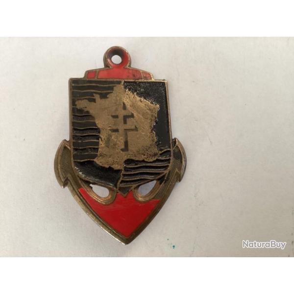 insigne m�tallique du CORPS EXPEDITIONNAIRE FRANCAIS EN EXTREME ORIENT - Drago