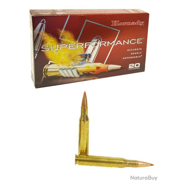 Munitions HORNADY calibre 270 Win SST Superformance 140gr - 9.1g x 20