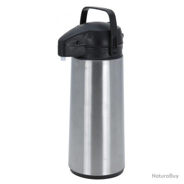 Thermos Distributeur � Pompe en Acier Inoxydable avec Bouchon Verseur 1,9 L