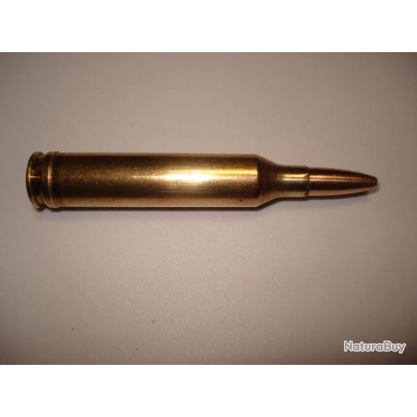 une cartouche de 264 winchester ogive demi blind�e pour collection