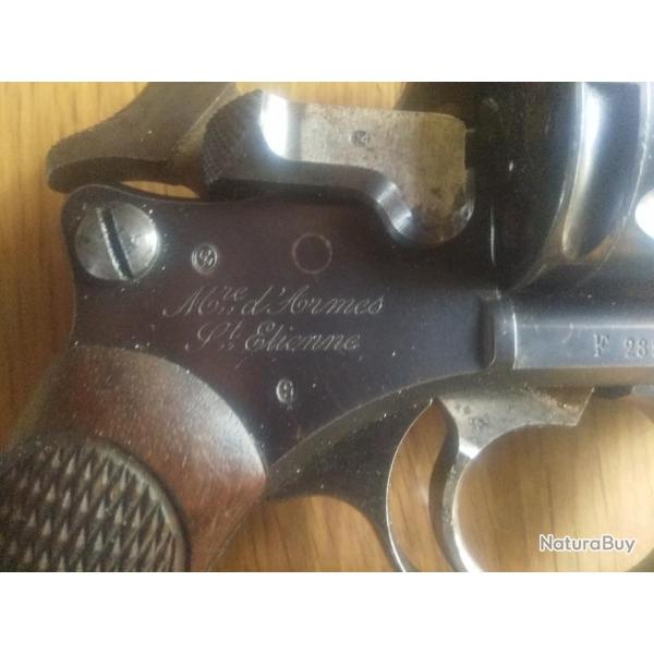 REVOLVER de ORDONNANCE  MODELE 1892