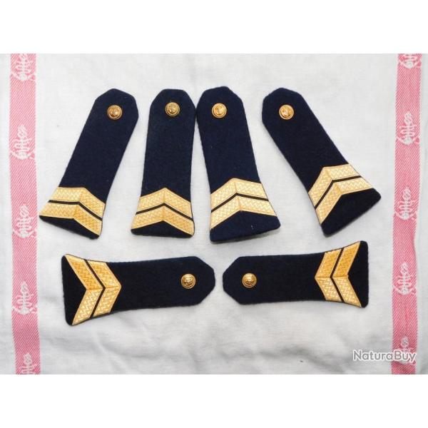 FUSILIERS MARINS - RBFM - MARINE NATIONALE - EPAULETTES SECOND MAITRE - IDEM W.W.2  ..... #.2