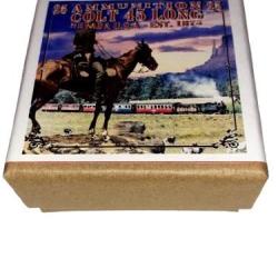 45 Long Colt: Reproduction boite munitions (vide) AM N&eacute;vada 8865234