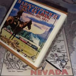 45 Long Colt (Ammunition N&eacute;vada): Reproduction boite munitions (vide) AM 8865234