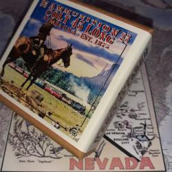 45 Long Colt (Ammunition N&eacute;vada): Reproduction boite munitions (vide) collection AM 8865234