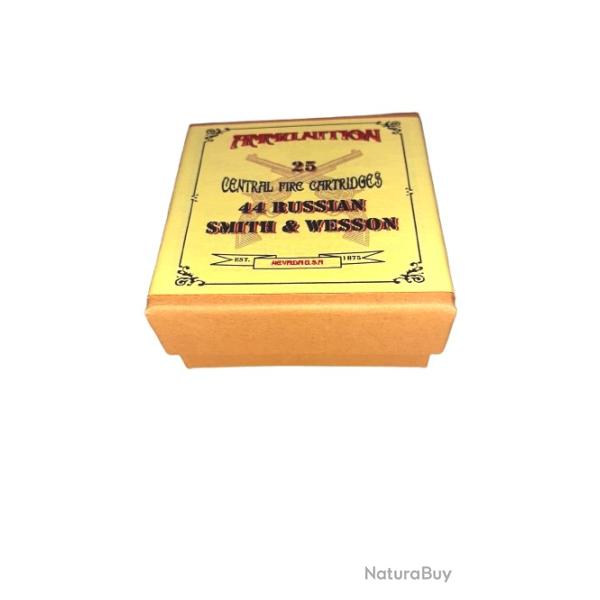 44 Smith & Wesson RUSSIAN ou 44SW RUSSIAN: Reproduction boite cartouches (vide) AM 8867898