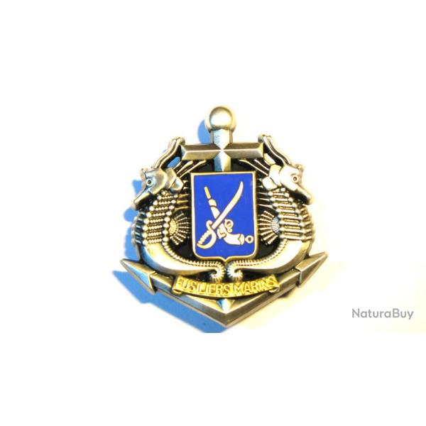 Insigne Fusiliers marins - 2 Hippocampes Balme