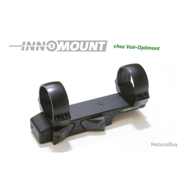 Montage Innomount amovible avec colliers de 26 mm sur rail de 12 mm, hauteur 16 mm