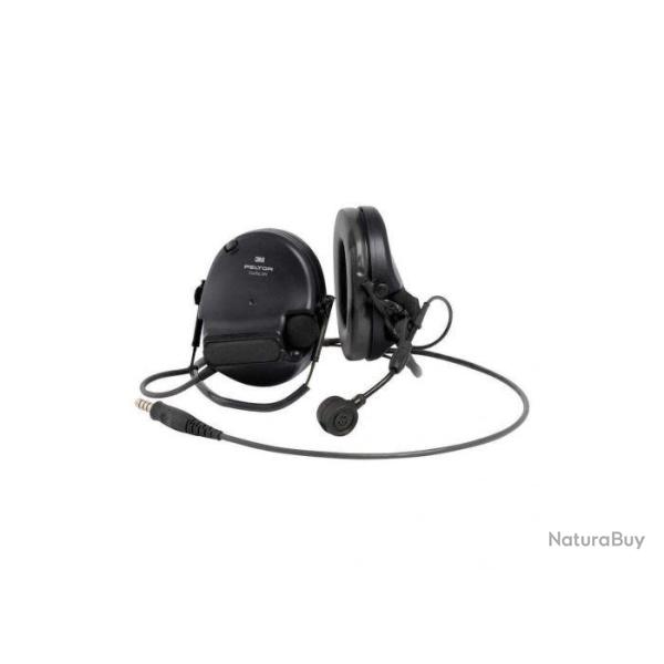 CASQUE 3M PELTOR COMTAC XPI - AVEC SERRE-NUQUE ET MICRO DYNAMIQUE - NOIR