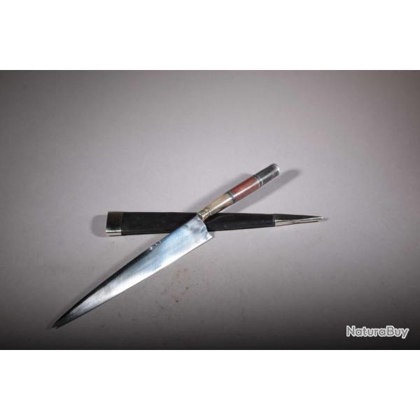 stylet corse manche en bne et bois 173