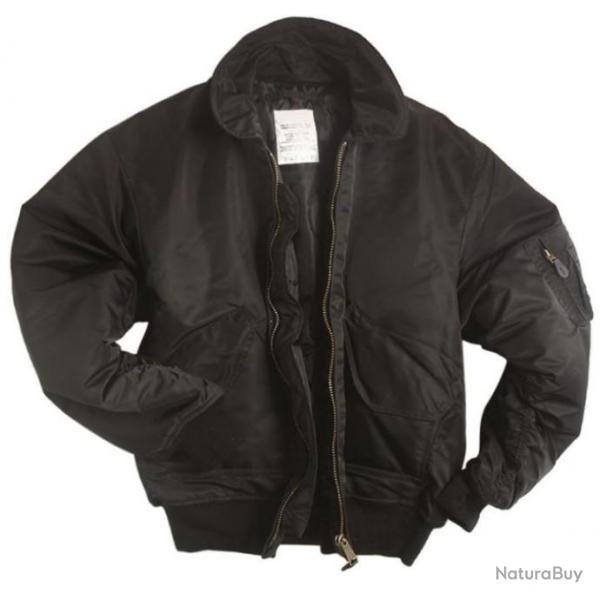 Blouson US Air Force bombers CWU classique noir
