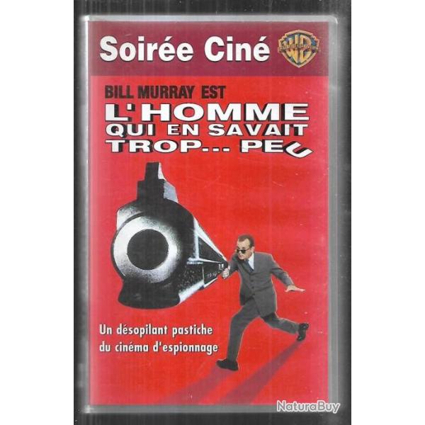 l'homme qui en savait trop...peu bill murray   comdie  vhs