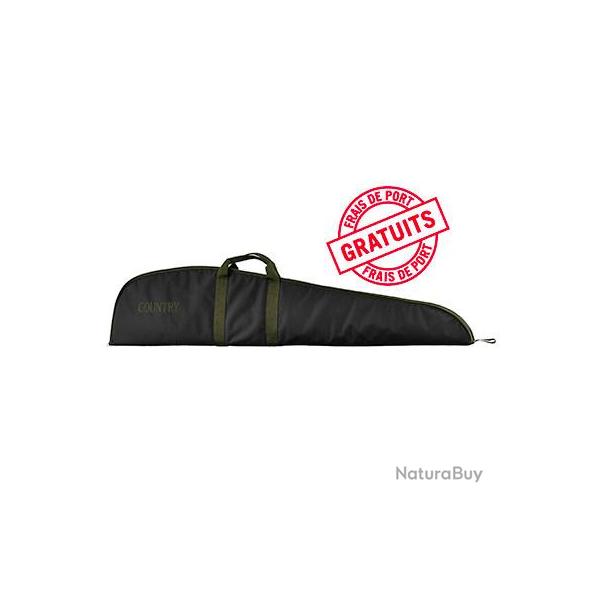 Fourreau COUNTRY carabine noir et vert 132 x 28 cm