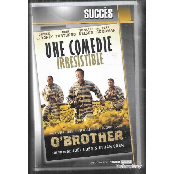 o'brother , vasion bagne , george clooney, john goodman, vhs comdie