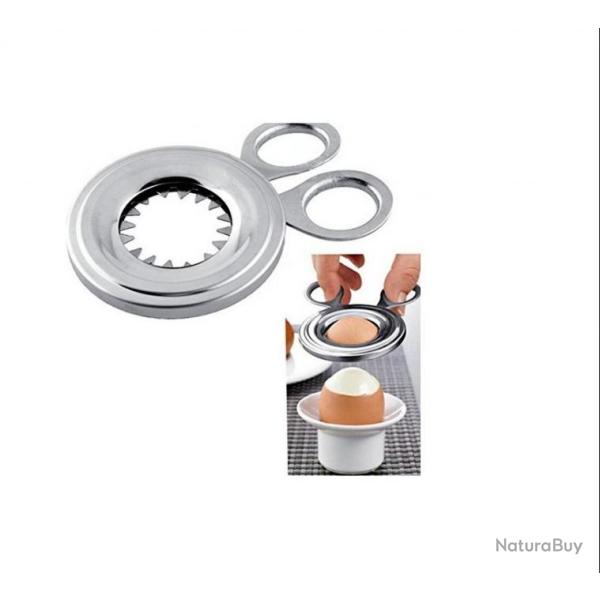 Coupe oeuf , Coupe ?uf � la coque en inox , coupe ?uf