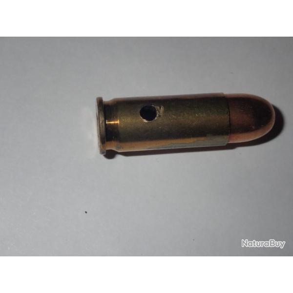 Cartouche neutralis�e - 38 Super - Armscor -  Ogive FMJ 130g - �tui ray�